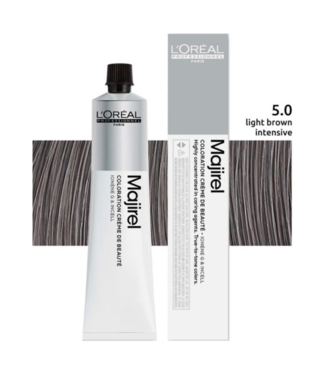 L'Oréal Professionnel L’Oréal Professionnel - Maji Absolu + Majirouge - 5.0 - Permanente haarkleuring voor alle haartypes - 50 ml
