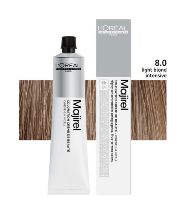 L’Oréal Professionnel - Maji Absolu + Majirouge - 8.0 - Permanente haarkleuring voor alle haartypes - 50 ml