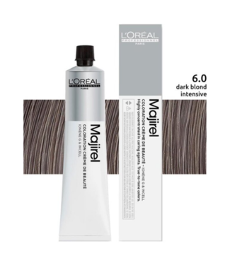 L'Oréal Professionnel L'Oréal Professionnel - Maji Absolu + Majirouge - 6.0 - Permanente Haarfärbung für alle Haartypen - 50 ml