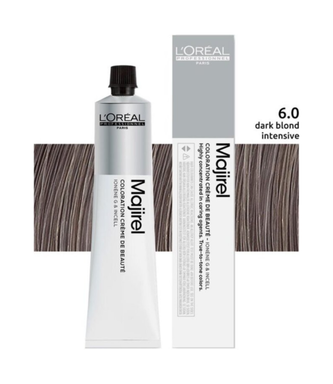 L’Oréal Professionnel - Maji Absolu + Majirouge - 6.0 - Permanente haarkleuring voor alle haartypes - 50 ml