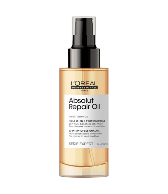 L’Oréal Professionnel - Absolut Repair Gold - Haarolie voor beschadigd- of onhandelbaar haar - 90 ml