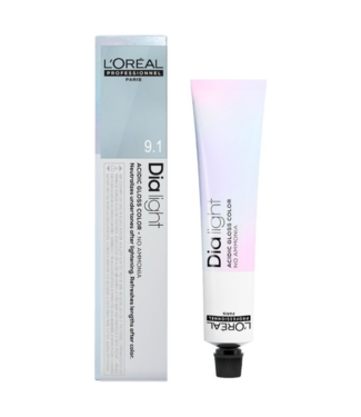 L'Oréal Professionnel L’Oréal Professionnel - Dia Light - 9.01 - Semi-permanente haarkleuring voor alle haartypes - 50 ml