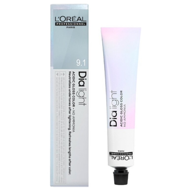 L'Oréal Professionnel - Dia Light - 9.01 | Coloration capillaire semi-permanente pour tous les types de cheveux - 50 ml