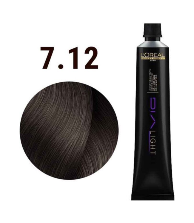 L’Oréal Professionnel - Dia Light - 7.12 - Semi-permanente haarkleuring voor alle haartypes - 50 ml