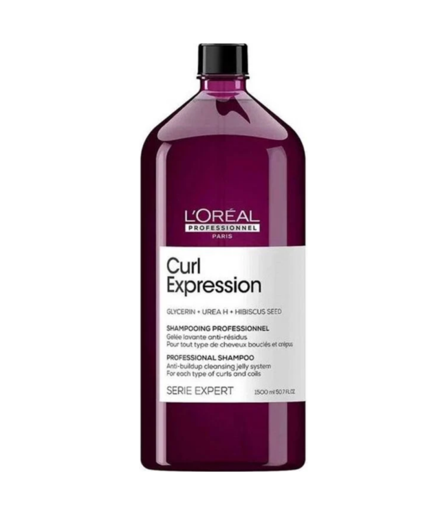 L’Oréal Professionnel - Curl Expression - Anti-buildup - Shampoo voor krullend- of pluizend haar - 1500 ml