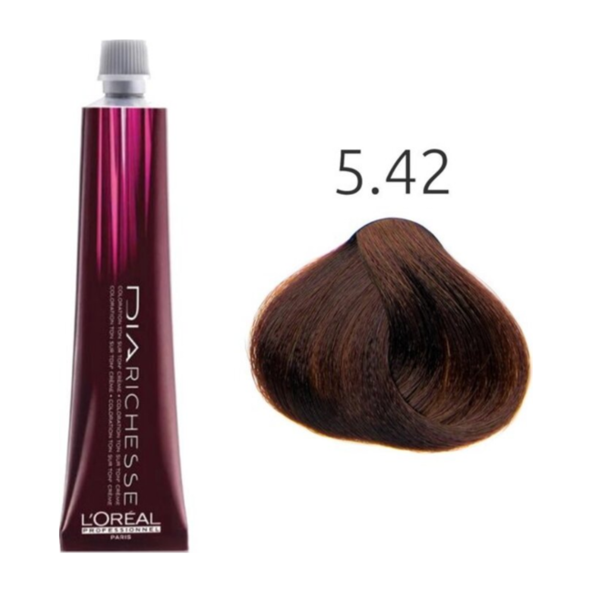 L’Oréal Professionnel - Dia Richesse - 5.42 | Spoeling voor alle haartypes - 50 ml.