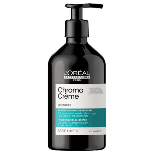 L'Oréal Professionnel - Croma Crème - Mat | Shampooing pour cheveux bruns - 500 ml