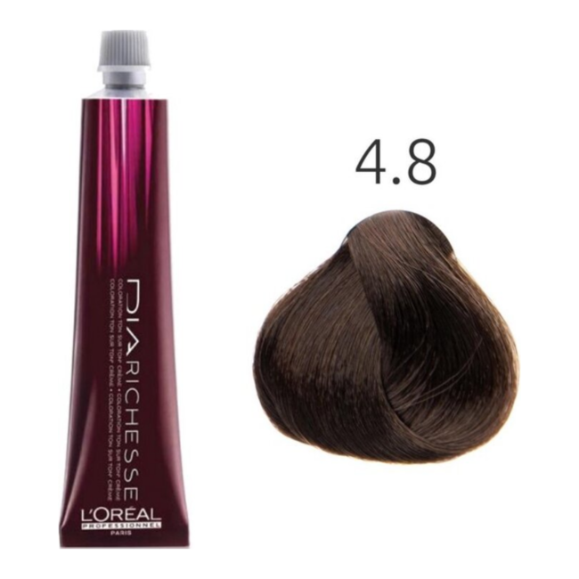 L'Oréal Professionnel - Dia Richesse - 4.8 - Tönung für alle Haartypen - 50 ml