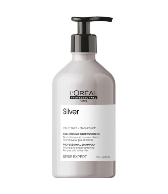 L’Oréal Professionnel - Silver - Shampoo voor grijs haar - 500 ml