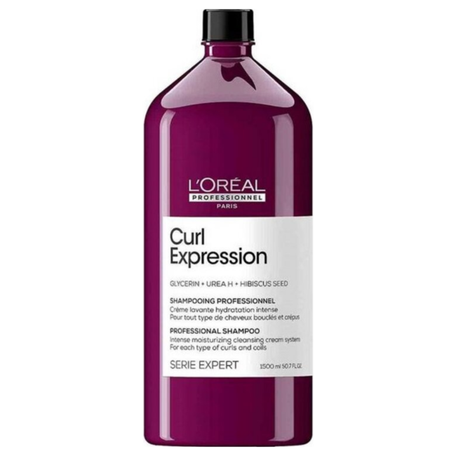 L’Oréal Professionnel - Curl Expression - Hydraterend | Shampoo voor krullend- of pluizend haar - 1500 ml.
