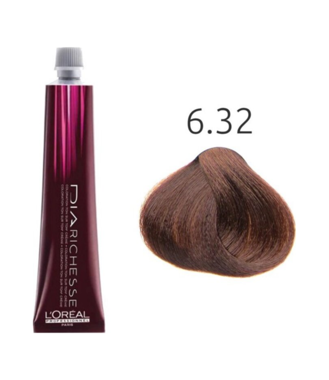 L’Oréal Professionnel - Dia Light - 6.32 - Semi-permanente haarkleuring voor alle haartypes - 50 ml