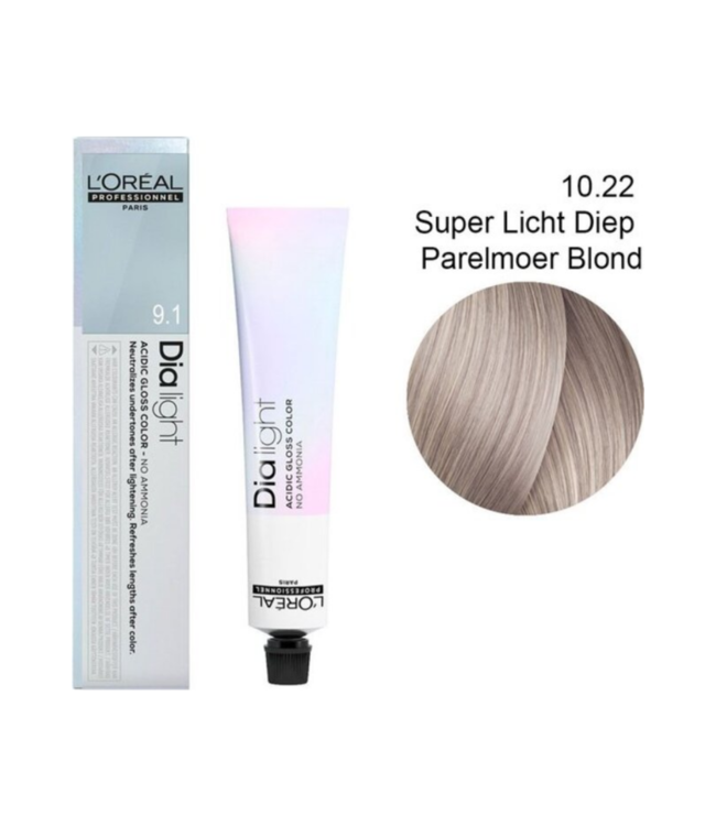 L’Oréal Professionnel - Dia Light - 10.22 - Semi-permanente haarkleuring voor alle haartypes - 50 ml