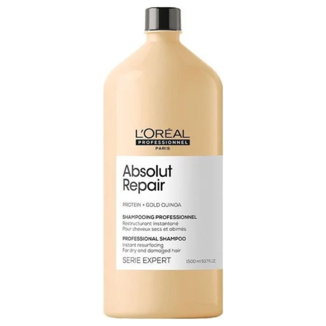 L'Oréal Professionnel - Absolut Repair Gold | Shampoo pour cheveux abîmés ou indisciplinés - 1500 ml