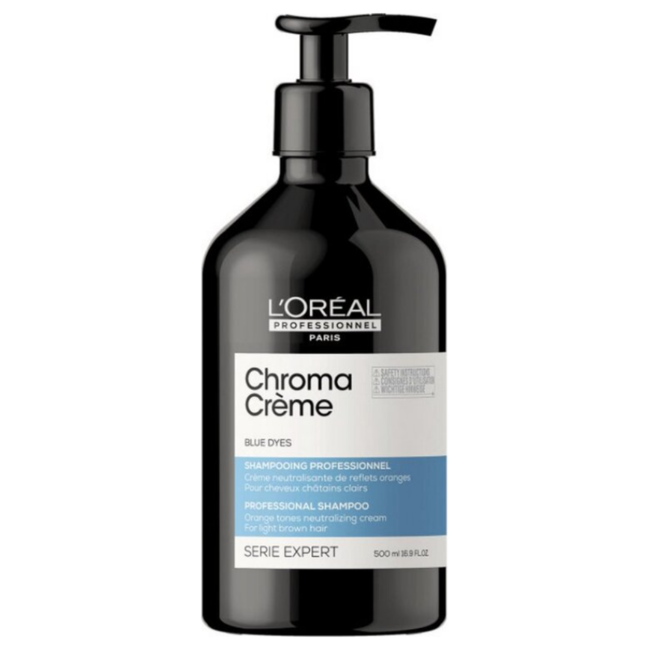 L'Oréal Professionnel - Croma Crème - Cendré | Shampooing pour cheveux bruns - 500 ml
