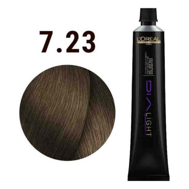 L'Oréal Professionnel - Dia Light - 7.23 | Coloration capillaire semi-permanente pour tous les types de cheveux - 50 ml