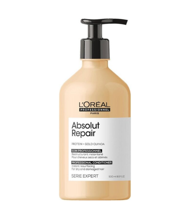 L’Oréal Professionnel - Absolut Repair Gold - Conditioner voor beschadigd- of onhandelbaar haar - 500 ml
