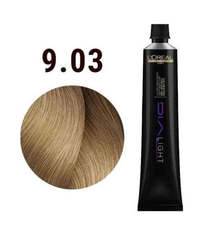 L’Oréal Professionnel - Dia Light - 9.03 - Semi-permanente haarkleuring voor alle haartypes - 50 ml