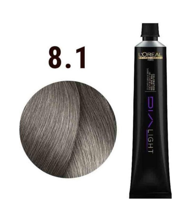 L’Oréal Professionnel - Dia Light - 8.1 - Semi-permanente haarkleuring voor alle haartypes - 50 ml