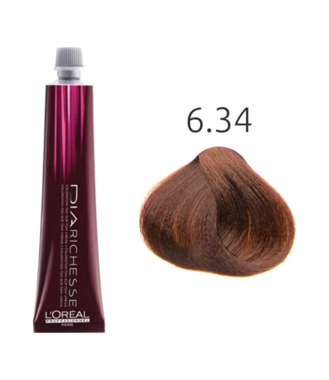 L’Oréal Professionnel - Dia Richesse - 6.34 - Spoeling voor alle haartypes - 50 ml