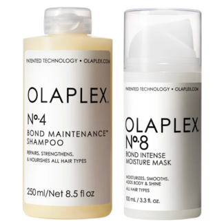 Olaplex Olaplex CombiDeal - No.4 Bond Wartungsshampoo 250 ml & No.8 Intensives Bindungsmaske 100 ml - für alle Haartypen