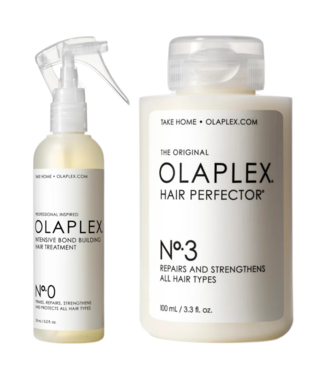 Olaplex Olaplex CombiDeal - No.0 Intensive Bond Building Hair Treatment 155 ml & No.3 Hair Perfector 100 ml - voor alle haartypes