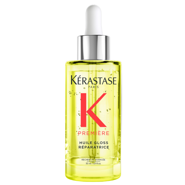 Kérastase - Première - Huile Gloss Réparatrice | Huile capillaire pour cheveux abîmés ou indisciplinés - 30 ml