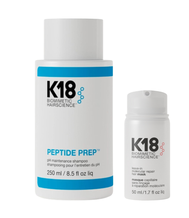 K18 CombiDeal - Maintenance Shampoo 250 ML & Hair Repair Mask 50 ML - voor alle haartypes