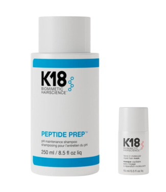K18 K18 CombiDeal - Maintenance Shampoo 250 ML & Hair Repair Mask 15 ML - voor alle haartypes