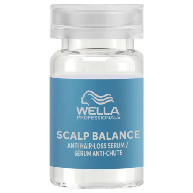 Wella Professionals - INVIGO SCALP BALANCE - Sérum Anti-Chute de Cheveux 8x6 ml - Sérum capillaire pour tous types de cheveux - 8x6 ml