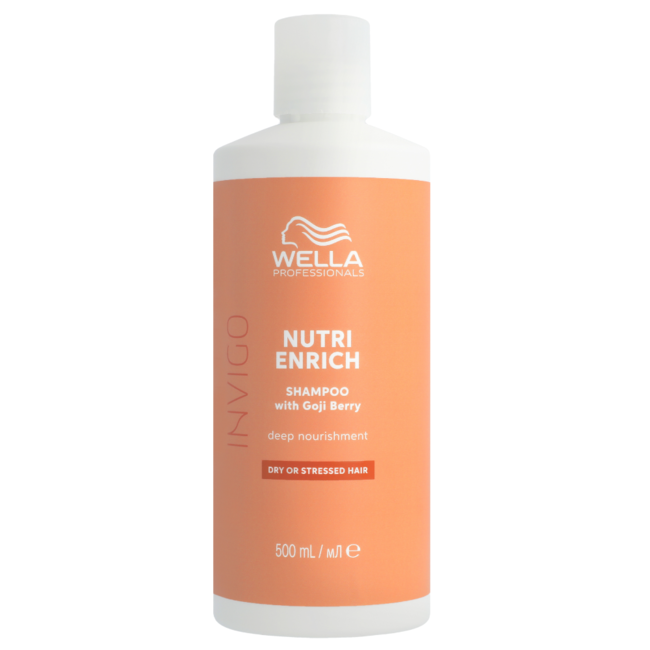 Wella Professionals - INVIGO NUTRI ENRICH - Shampooing Enrich - Shampooing pour cheveux secs ou abîmés par le soleil - 500 ml