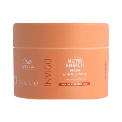 Wella Professionals - INVIGO NUTRI ENRICH - Enrich Mask | Haarmasker voor droog- of door zon beschadigd haar - 150ML.