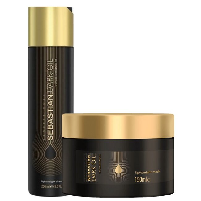Sebastian Professional CombiDeal - Dark Oil Shampoo 250ML & Dark Oil Mask 150ML | für alle Haartypen