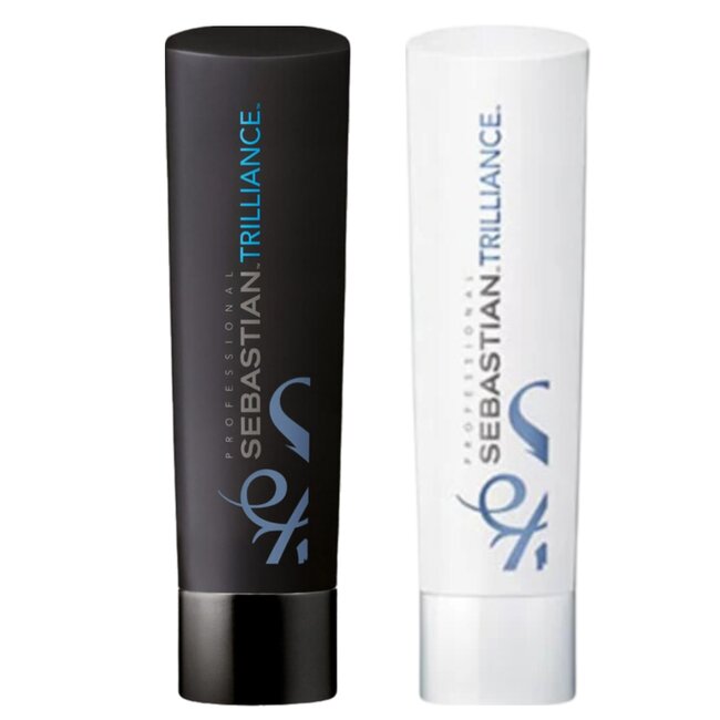 Sebastian Professional CombiDeal - Trilliance Shampoo 250ML & Trilliance Conditioner 250ML | for all hair types