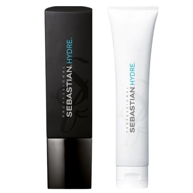 Sebastian Professional CombiDeal - Hydre Shampoo 250ML & Hydre Treatment 150ML | pour cheveux secs ou endommagés par le soleil