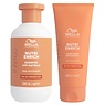 Wella Professionals CombiDeal - Enrich Shampoo 300ML & Enrich Conditioner 200ML | voor droog- of door zon beschadigd haar