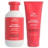 Wella Professionals CombiDeal - Brilliance Shampoo Coarse 300ML & Brilliance Conditioner Coarse 200ML | voor gekleurd haar
