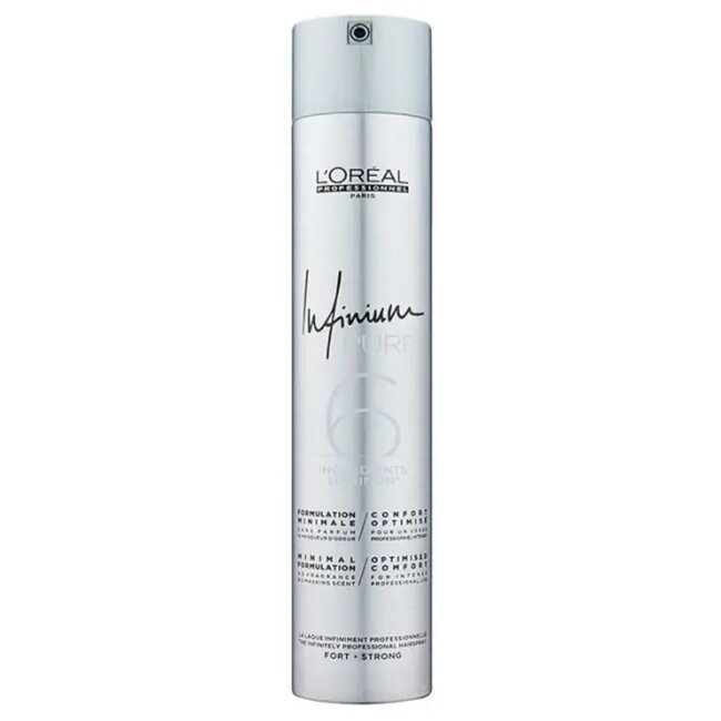 L’Oréal Professionnel - Infinium Pure Strong | Laque pour tous les types de cheveux - 300 ml
