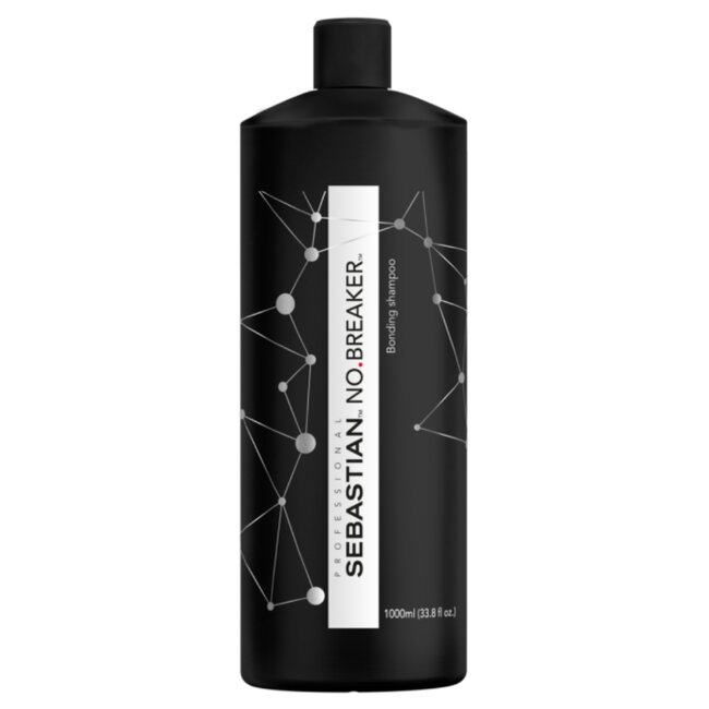 Sebastian Professional - No.Breaker - Shampooing de liaison - Shampooing pour cheveux abîmés ou indisciplinés - 1000 ml