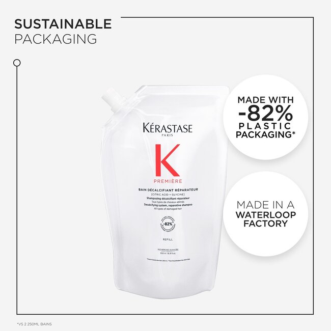 Kérastase - Première - Bain Décalcifiant Réparateur | Shampoo für beschädigtes oder unkontrollierbares Haar - 500 ml
