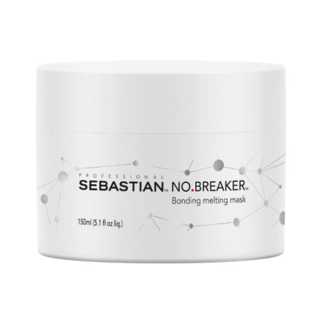 Sebastian Professional - No.Breaker - Masque capillaire de liaison fondant - Masque capillaire pour cheveux abîmés ou indisciplinés - 150 ml