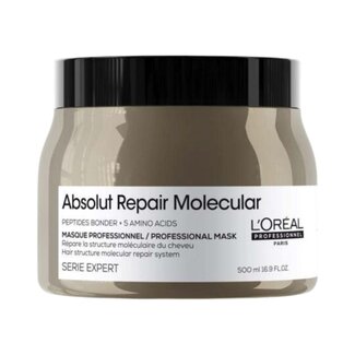 L'Oréal Professionnel L’Oréal Professionnel - Absolut Repair Molecular - Haarmasker voor beschadigd- of onhandelbaar haar - 500 ml