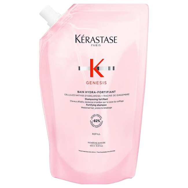 Kérastase - Genesis - Bain Hydra-Fortifant Refill | Shampoo voor dunner wordend haar - 500 ml