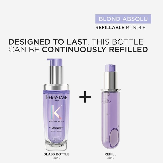 Kérastase - Blond Absolu - Huile Cicaextreme | Huile capillaire pour cheveux blonds - 75 ml