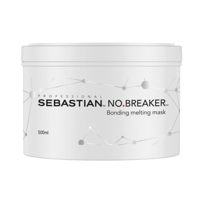 Sebastian Professional - No.Breaker - Bonding Melting Hair Mask | Haarmasker voor beschadigd- of onhandelbaar haar - 500 ml
