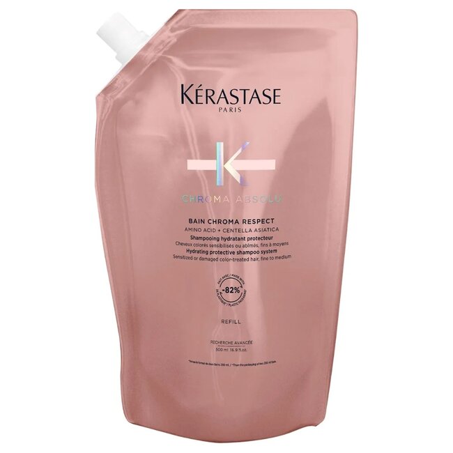 Kérastase - Chroma Absolu - Bain Chroma respect Refill | Shampoo voor gekleurd haar - 500 ml