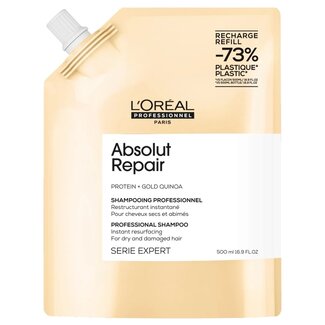 L'Oréal Professionnel L’Oréal Professionnel - Absolut Repair - Refill - Shampoo for damaged or unruly hair - 500 ml