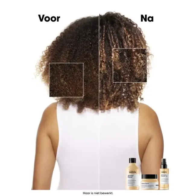 L’Oréal Professionnel - Absolut Repair Gold - Refill | Shampoo voor beschadigd- of onhandelbaar haar - 500 ml