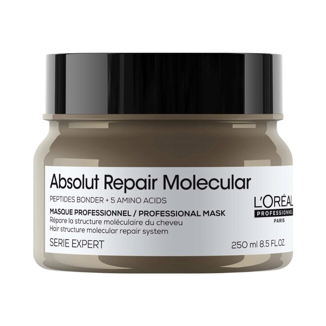 L’Oréal Professionnel - Absolut Repair Molecular - Masque capillaire pour cheveux abîmés ou indisciplinés - 250 ml