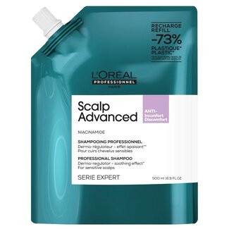 L'Oréal Professionnel L'Oréal l Professionnel - Scalp Advanced - Nachfüllpackung - Shampoo für empfindliche Kopfhaut - 500 ml