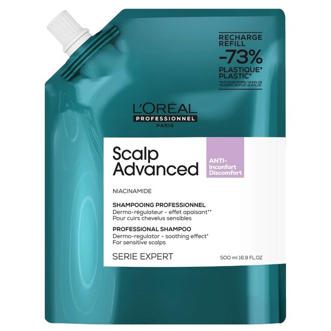 L’Oréal Professionnel - Scalp Advanced - Refill | Shampoo for Sensitive Scalp - 500 ml